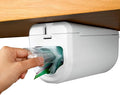 ELYPRO Dispenser for Ziplock Bags size Quart, and Snack Bags | Under-Cabinet or by ELYPRO
