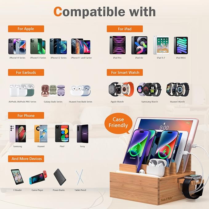 Pezin & Hulin Bamboo Charging Station - Image 3