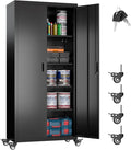 Aobabo 73" H Metal Storage Cabinet by Aobabo