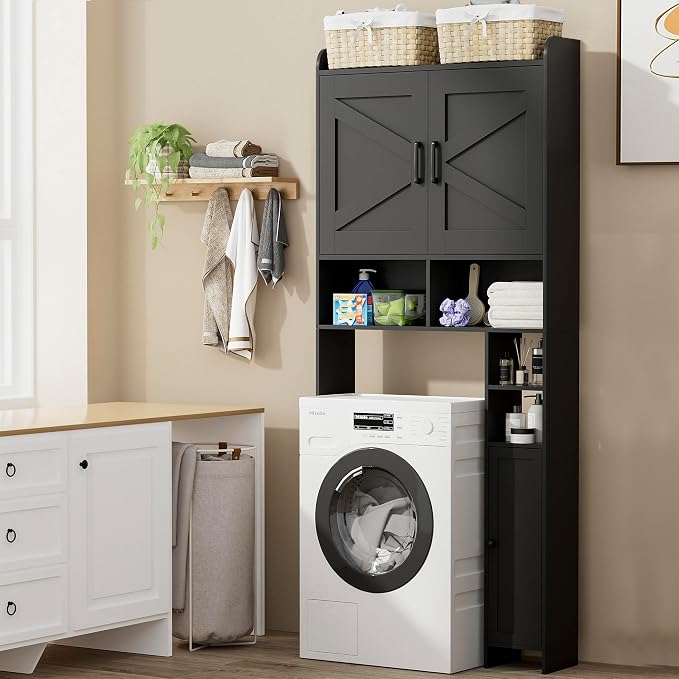 Homhedy Over The Toilet Storage Cabinet - Image 5