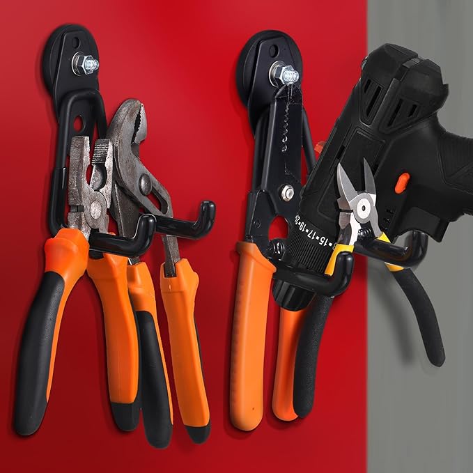 Landhoow Large Magnetic Hooks Heavy Duty Garage Magnet Hooks Strong Storage - Image 4
