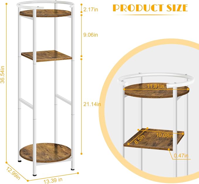 OYEAL Water Dispenser Stand 5 Gallon Water Cooler Jug Storage Rack Water Filter - Image 2