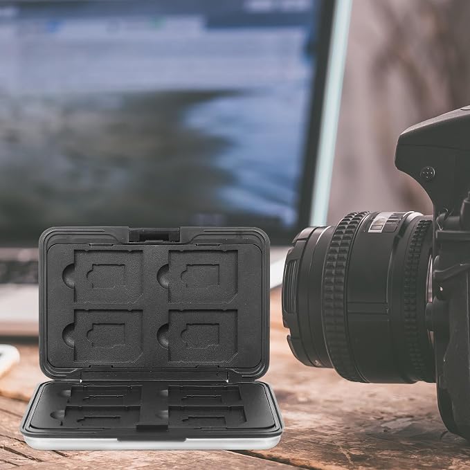 Memory Card Storage Box Case Holder Slots - Image 4