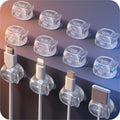 12Pack Cable Clips - Chfeila Latest Dual Spring Cord Organizer with