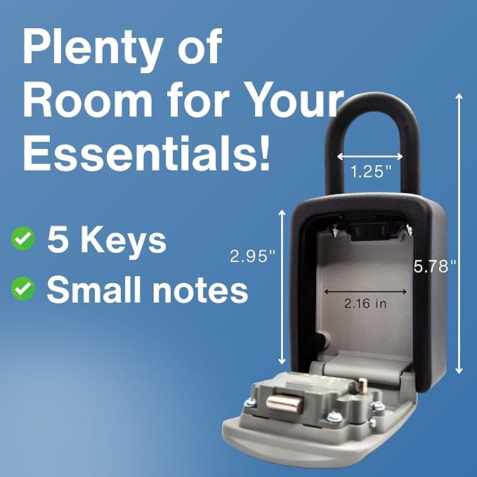 RUDY RUN Key Lock Box for Outside - Image 2