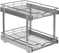 HOLDN’ STORAGE 2-Tier Pull Out Cabinet Organizer, 15" W x 21”D x 16.5"