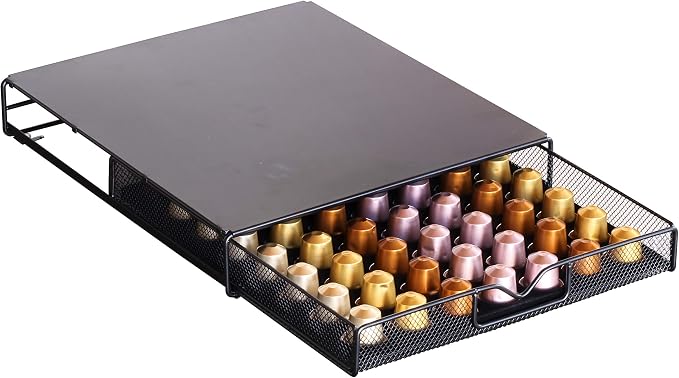 Deco Brothers OriginalLine Pod Holder Mesh Drawer, 56 Nespresso Capsule - Image 4