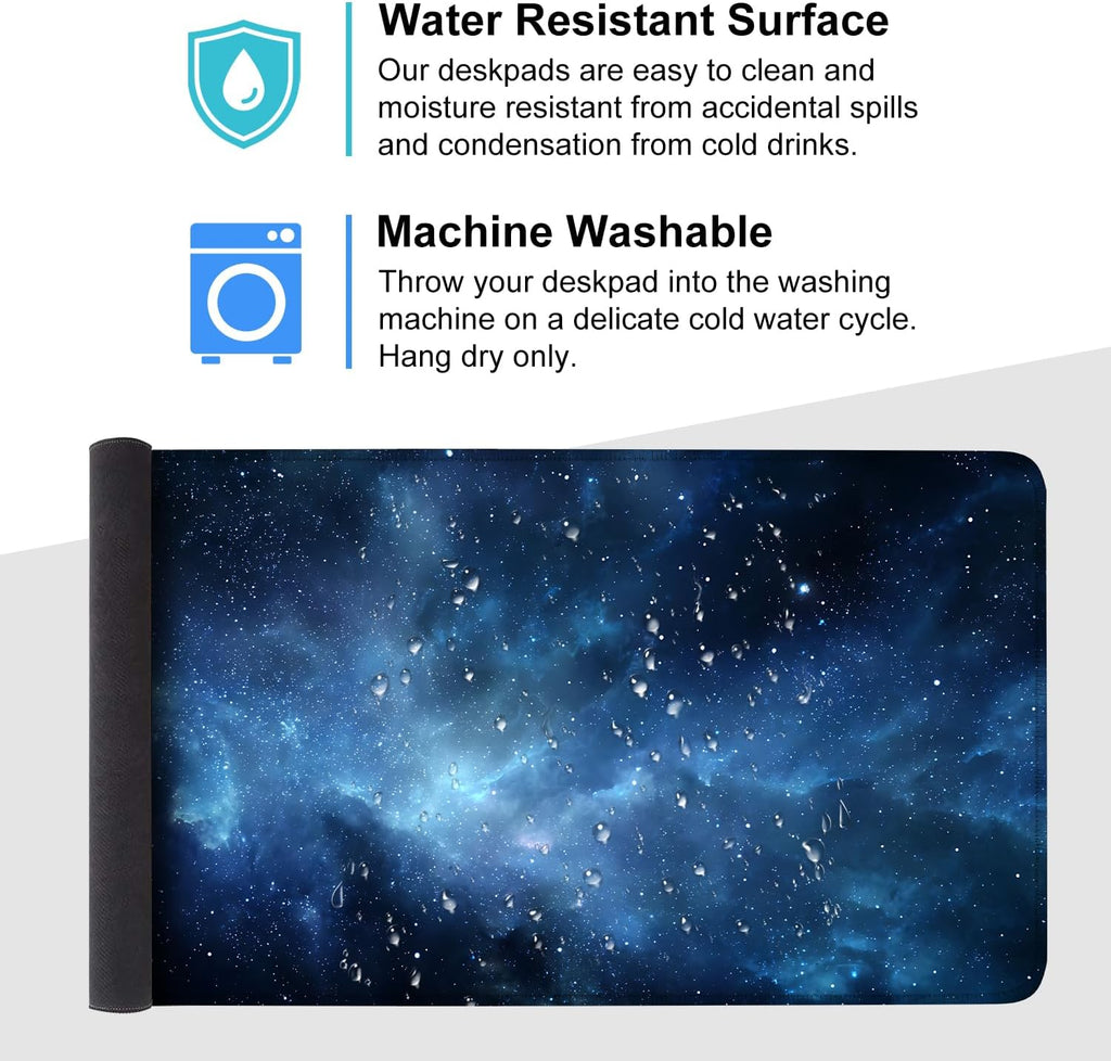 Galaxy Mouse Pad – Large Extended Desk Mat 35.43 x 15.75 in – Deep