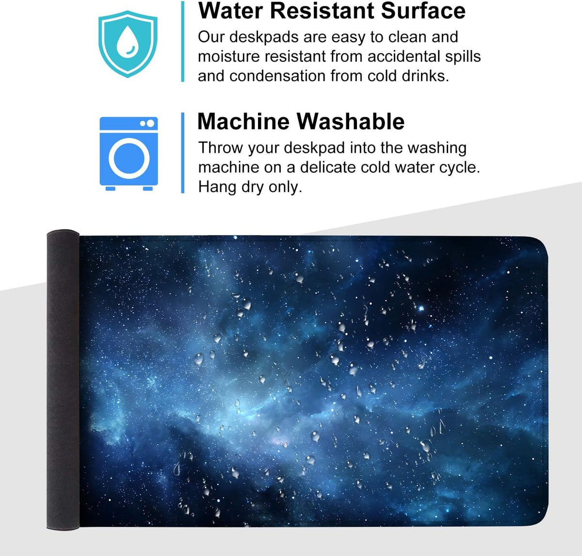 Galaxy Mouse Pad – Large Extended Desk Mat 35.43 x 15.75 in – Deep