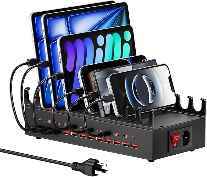 300W Charging Station with 24 Ports, USB Fast Charger - Image 8