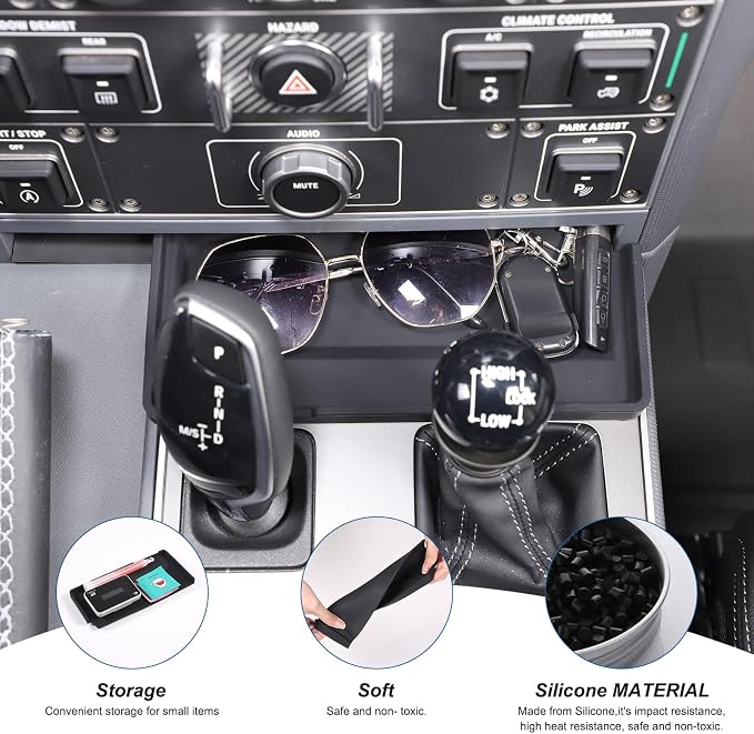 Gear Shift Center Console Front Tray Organizer Compatible - Image 3