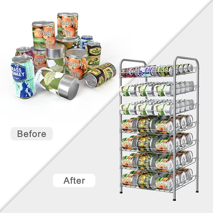 Vrisa Can Organizer for Pantry 7-tier Can Organizer Can Good Organizer for - Image 7