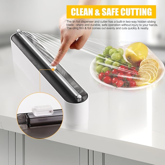 Aluminum Foil & Plastic Wrap Dispenser - Image 2