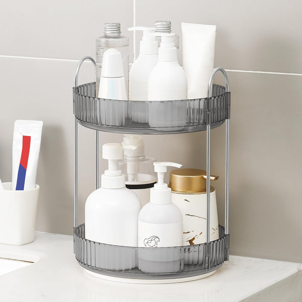 YCIA&DONE 360 Rotating Makeup Organizer and Storage for Vanity