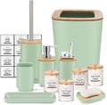 IMAVO Bathroom Accessories Set, 11 Pieces Bathroom Accessory Set, Trash Can by IMAVO