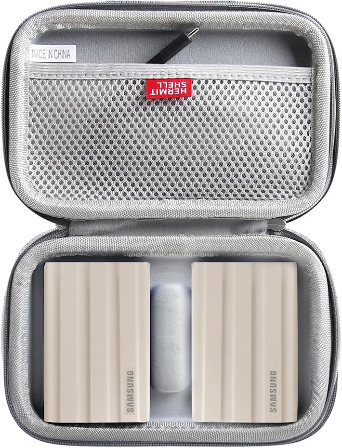 Hermitshell Hard Travel Case for Samsung T7 Shield 2TB / 1TB / 4TB, Portable SSD by Hermitshell