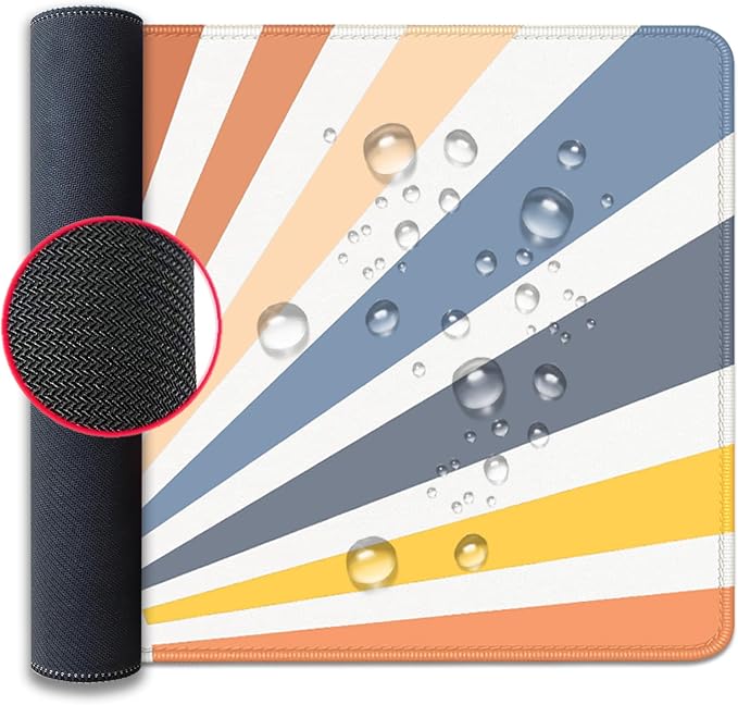 Straight Sun Rays Mouse Pad, XL Sunlight Mousepad Desk Pad - Image 7