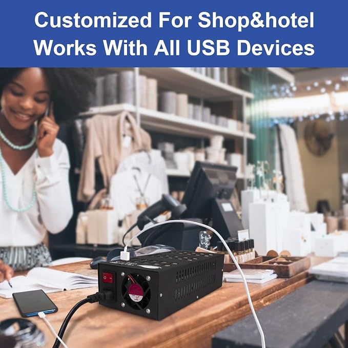 60 Ports USB Charging Station - Image 5