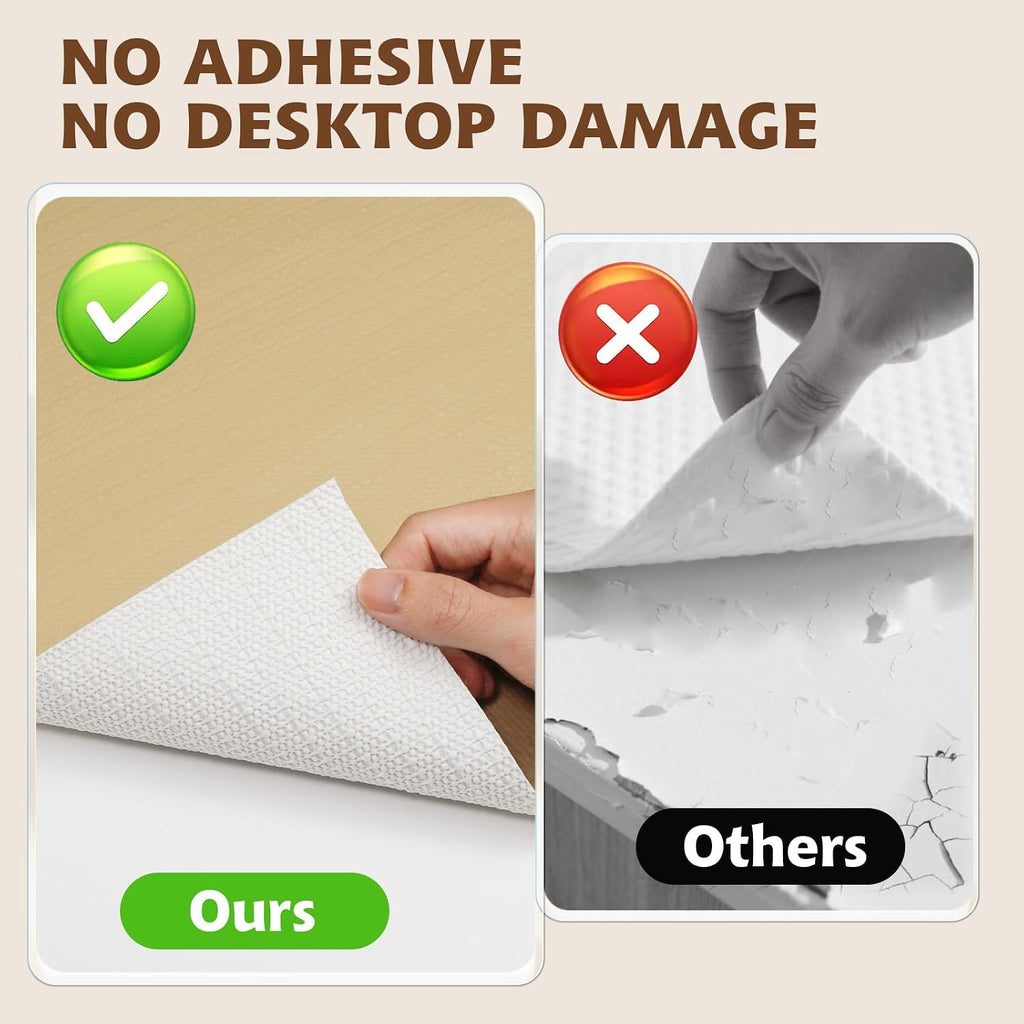 Shelf Liners for Kitchen Cabinets 12in x 30FT, Non Adhesive Drawer