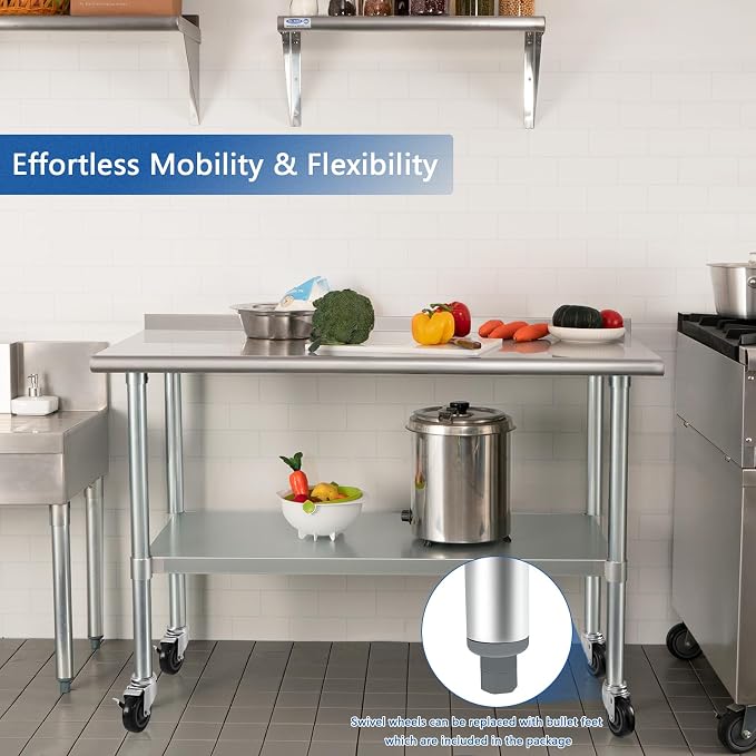 HARDURA Stainless Steel Table 30 x 60 Inches - Image 6