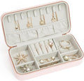 Travel Jewelry Case Small Jewelry Organizer, Portable Jewelry Case Small Travel by V-LafuyJewelryBox