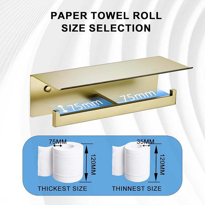 LANC Double Toilet Paper Holder - Image 7