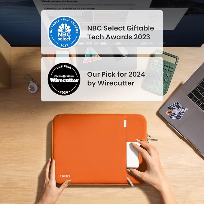 tomtoc 360° Protective Laptop Sleeve - Image 2