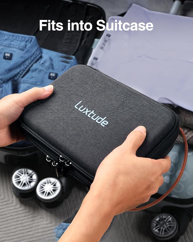 Luxtude Electronics Organizer Travel Case, Portable Tech Organizers Travel Case - Image 7