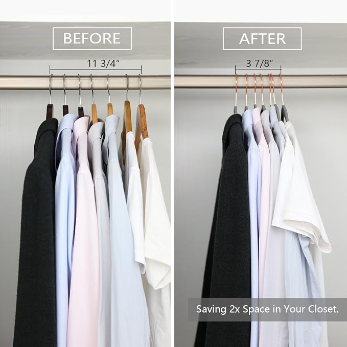 MIZGI Premium Velvet Hangers Heavy Duty - Image 5