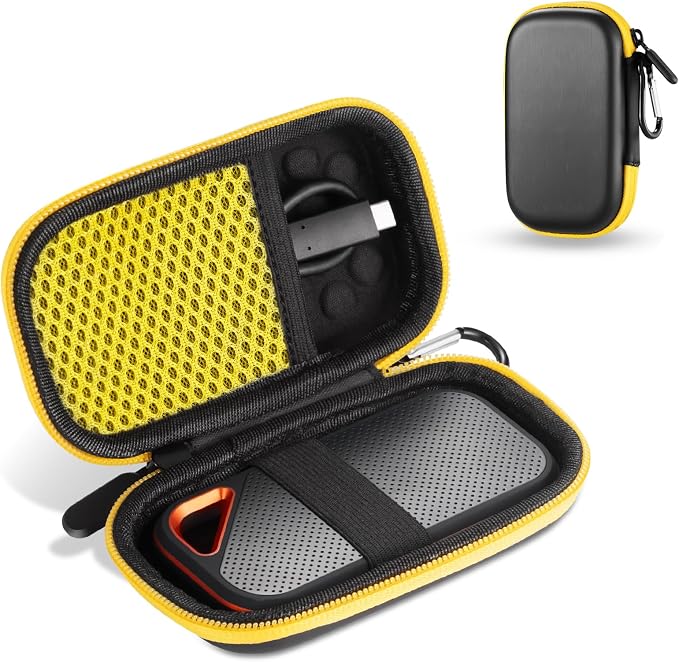 Hard Case Compatible with SanDisk Extreme Pro/SanDisk Extreme Portable External by TYSORETY