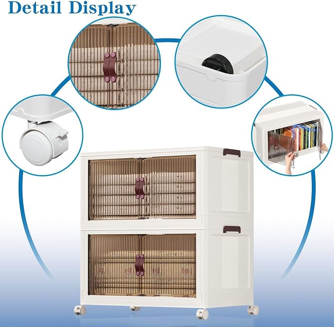 CTSNSLH 4 Tier Plastic Storage Bins - Image 3