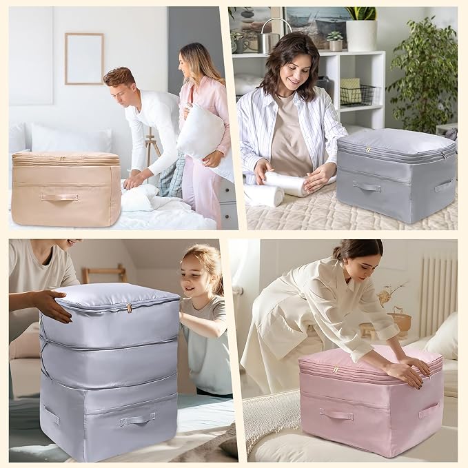 Ultra Space Saving Self Compression Organizers, Double Zipper Compression - Image 7