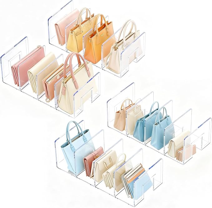 LUGUNU Clear Acrylic Purse Organizer by LUGUNU