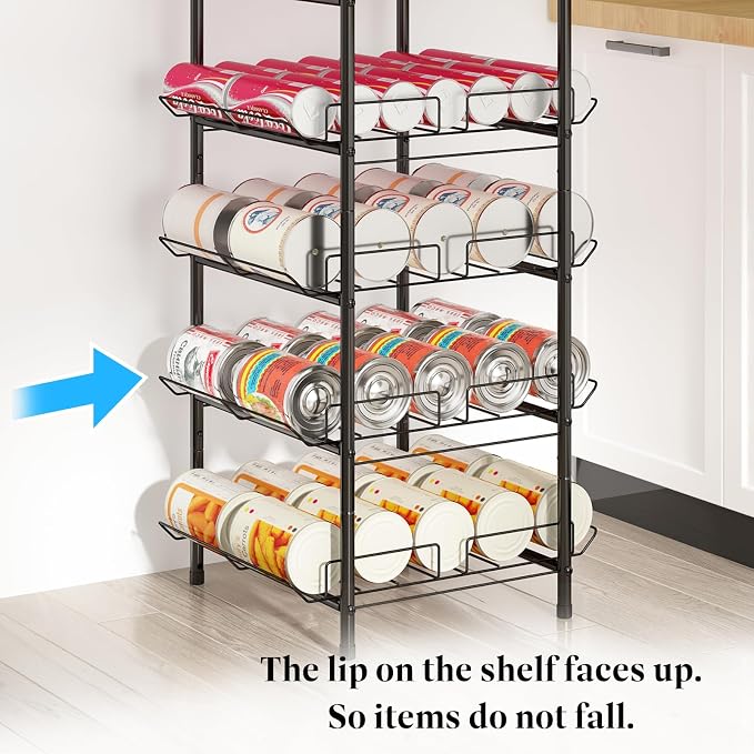 GILLAS 3 5 6 7 8 Tier Drink Organizer, Water Bottle Organizer, Metal Beverage - Image 3