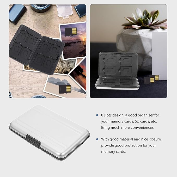 COHEALI Delicate Memory Card Case Box Portable Storage Holder - Image 9