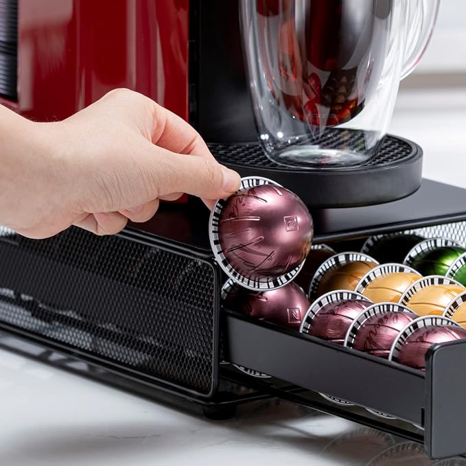 Flagship for Nespresso Pod Organizer Vertuo Pod Holder Coffee Pod Drawer Coffee - Image 6