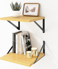 Deep Floating Shelves Wall Mounted, Living Room, Office by Acovy