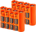 Storacell AA + AAA Combo Battery Storage Caddy and Dispenser, Holds 4 AA + 4 by Storacell