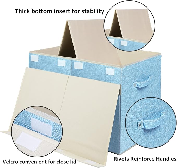 popoly Large Toy Box Chest - Image 3