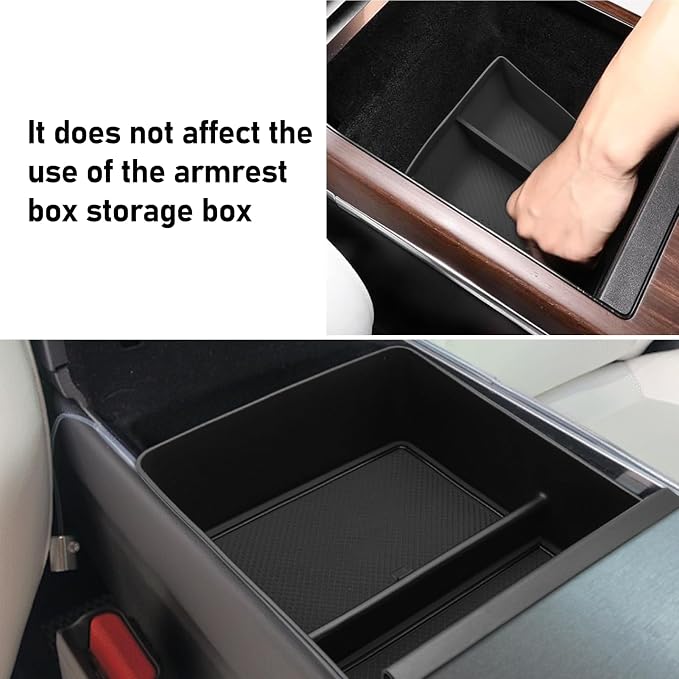Yumzeco Center Console Organizer Tray Mat Compatible - Image 6