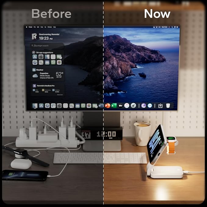 3 in 1 Foldable Wireless Travel Charging Station - Image 7
