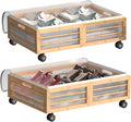 Under Bed Storage Containers by BambooSync