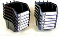 WallPeg 12 Black PEGBOARD Bins by Wallpeg%E2%80%93PegboardAccessories