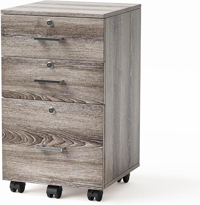 VINGLI 3-Drawer File Cabinet - Image 6