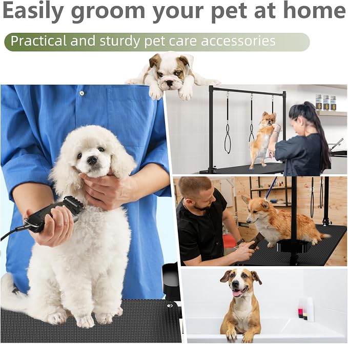 VFK 47" Adjustable Dog Grooming Table - Image 8