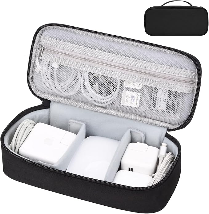 Cable Organizer Bag, Electronic Organizer Travel Case by Yundoor