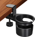 MYITYARD Desk Cup Holder Clamp, Anti-Spill Clip On Table Cup Holder, Rotatable by MYITYARD