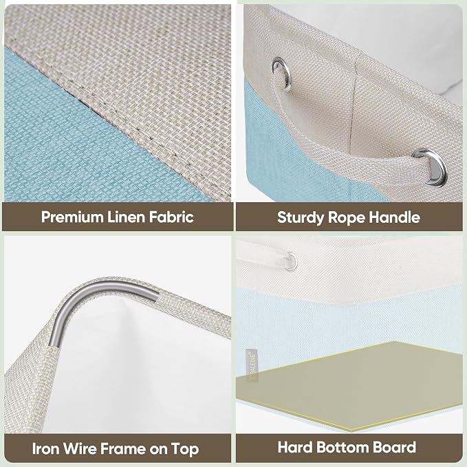 BALEINE 2 Pack Fabric Storage Bins - Image 5