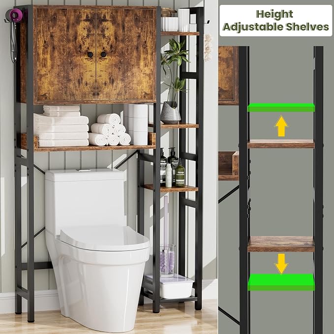 Over The Toilet Storage Cabinet - Image 6