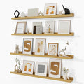 Fun Memories Picture Ledge Shelf, Floating Shelves Set of 4, 40 Inch Picture by FunMemories